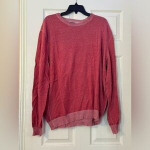 Pinkish red men’s sweater, XL
